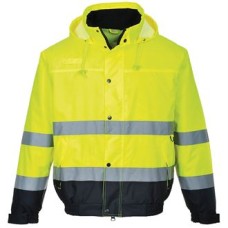 Hi Vis Bomber in Yellow VFE