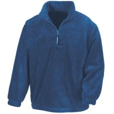 RE33a Result 1/4 Zipped Fleece Busch/ VFE logo