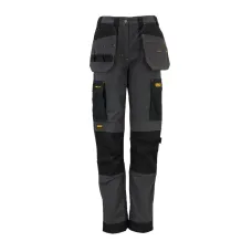DeWalt Roseville Womens Work Trousers Grey/Black